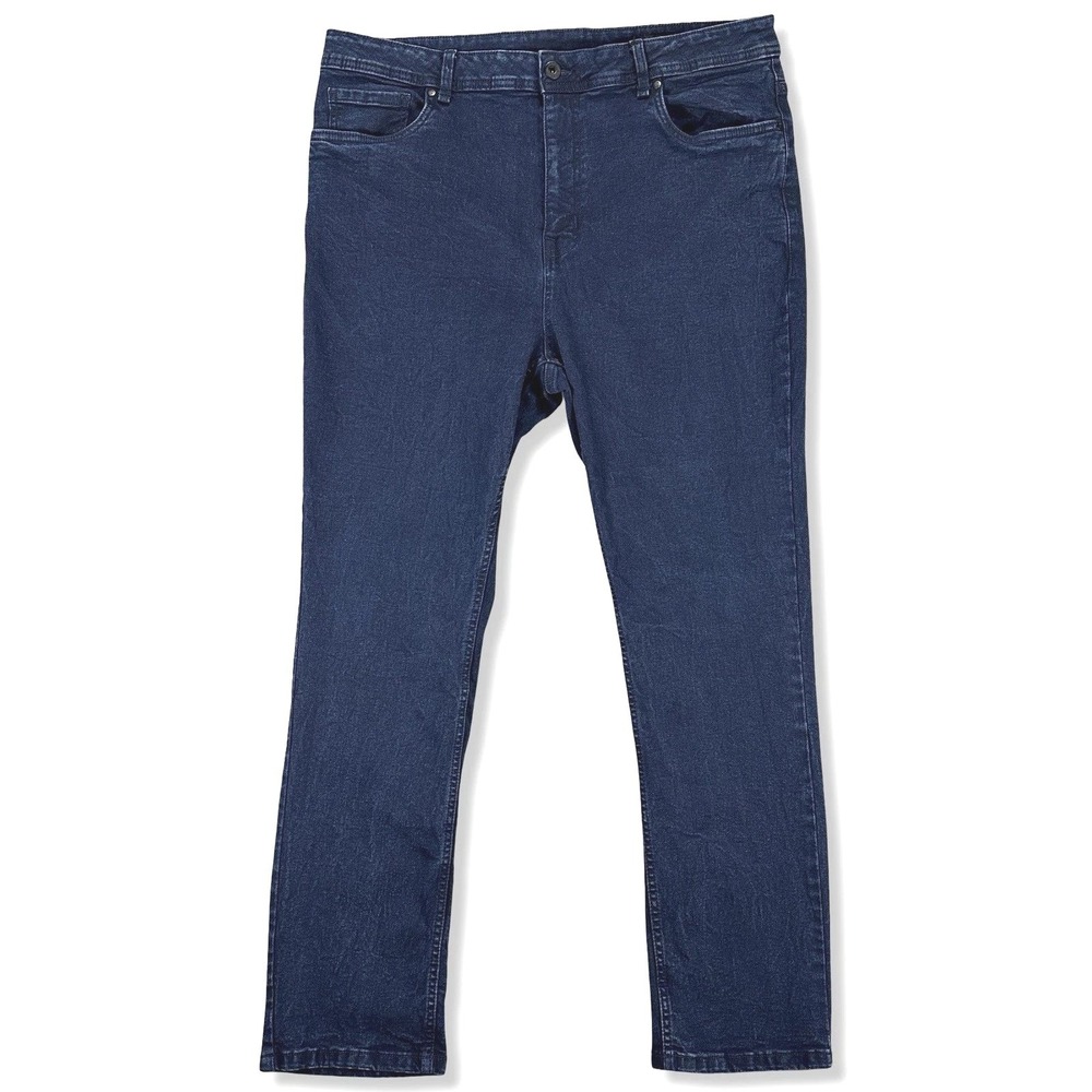 The Perfect Jean NYC Slim Thick Jeans Men's 40x30 Dark Blue Stretch Athletic Fit